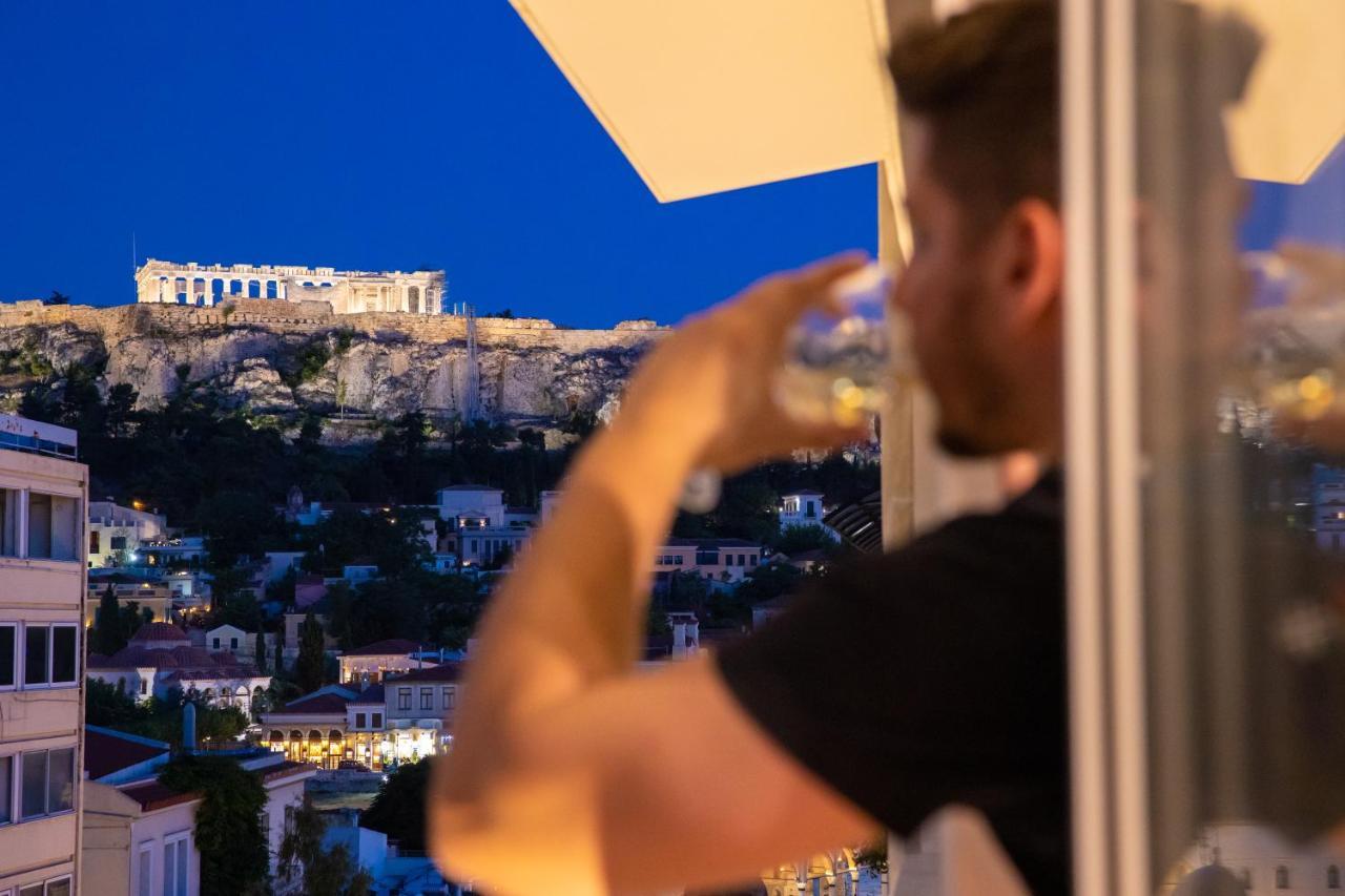 Acrolights By Night Apartamento Atenas Exterior foto