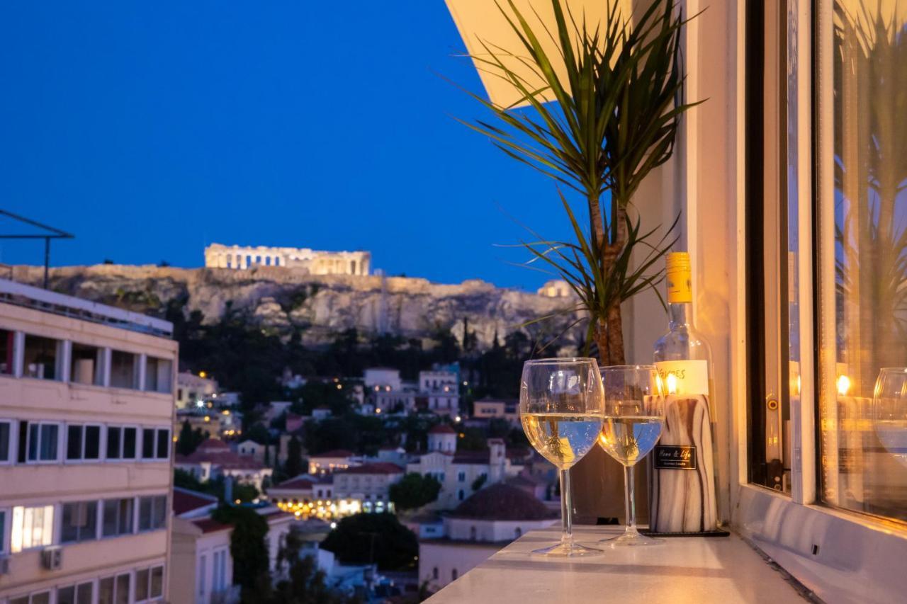 Acrolights By Night Apartamento Atenas Exterior foto
